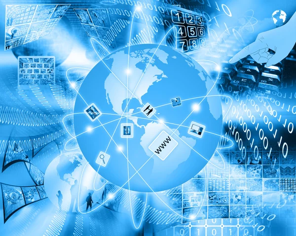 Globale connectiviteit — Stockfoto