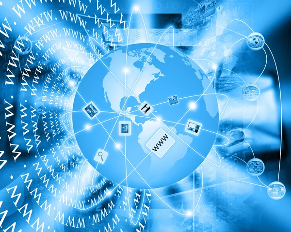 Globale connectiviteit — Stockfoto