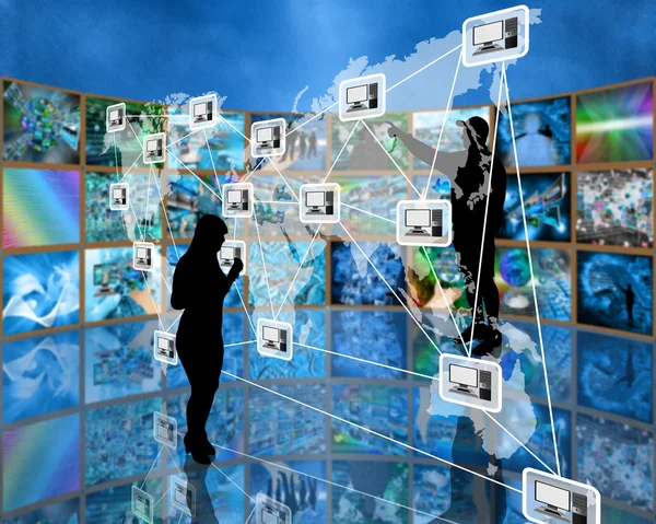Connection of the world — Stock Photo, Image