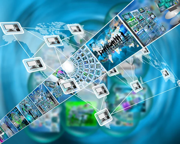 Connection of the world — Stock Photo, Image