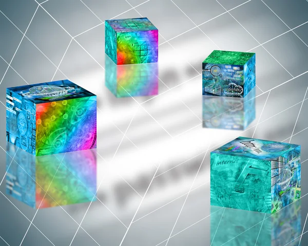 Cubes — Stock Photo, Image