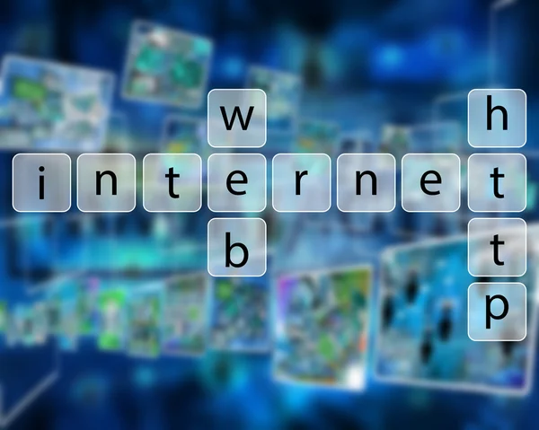 Wereld van internet — Stockfoto