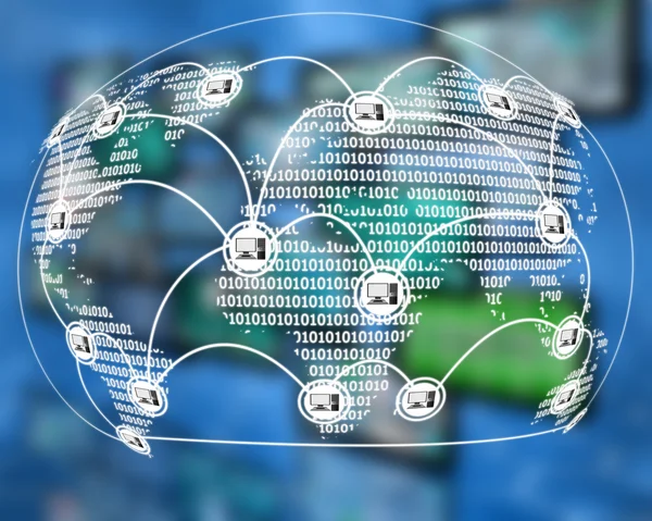 Internet dünyası — Stok fotoğraf