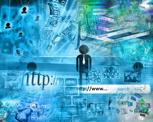 World of internet — Stock Photo, Image