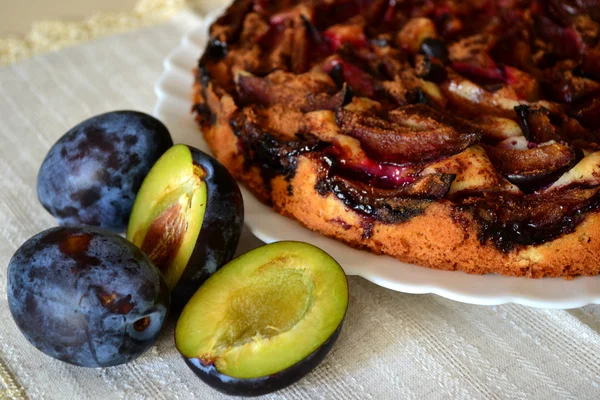 Gâteau aux prunes — Photo