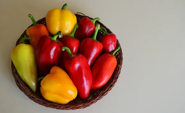 Pimientos dulce colorido — Foto de Stock