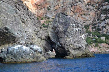 Kırım deniz manzarası