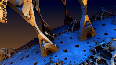 Soyut geometrik kompozisyon