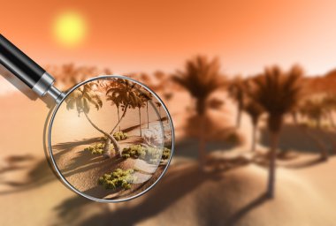 Oasis çölde sunulan 3d yazılım