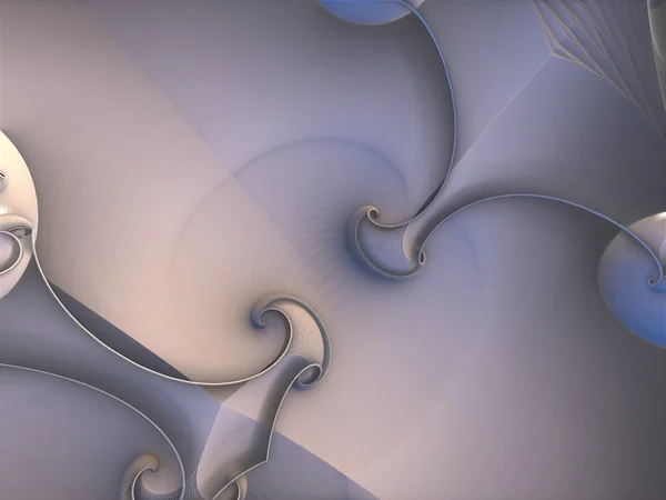 3D obrázek abstraktní geometrická kompozice, digitální umělecká díla. — Stock fotografie