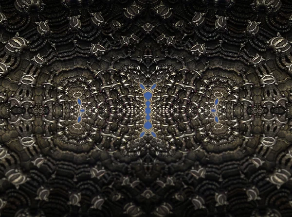 Абстрактний геометричний склад, зроблений у 3d програмному забезпеченні — стокове фото