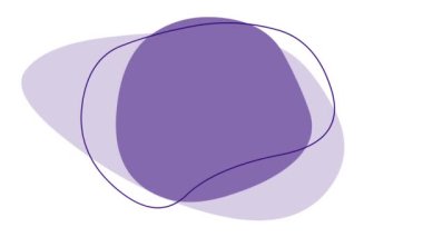 Sıvı Soyut Organik Biçimin Asgari Sanat Hareketi Biçimi Canlandırması