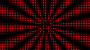 animasyon - Kırmızı dönen noktalarla soyut arkaplan
