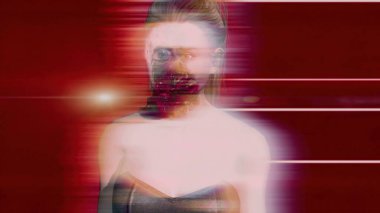 3D Hazırlama - Efektli Korkunç Zombi,