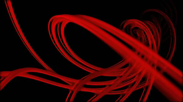 Abstrakte Rote Verdrehte Linien Hintergrund — Stockfoto