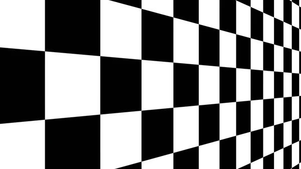 Black White Plane Checkered Dof Effec — Stock Photo, Image