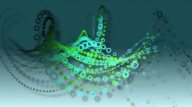 Spiral şekil dönüşlerinden oluşan bilgisayar