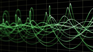 Spiral şekil dönüşlerinden oluşan bilgisayar