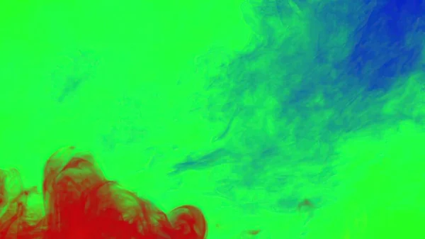 Ilustración Humo Colorido Flotando Lentamente Través Del Espacio Contra Pantalla —  Fotos de Stock