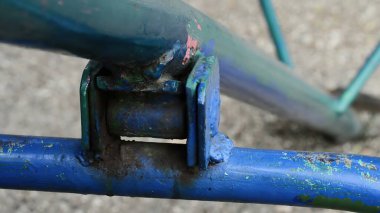 3D illüstrasyon - çocuk tahterevallisi