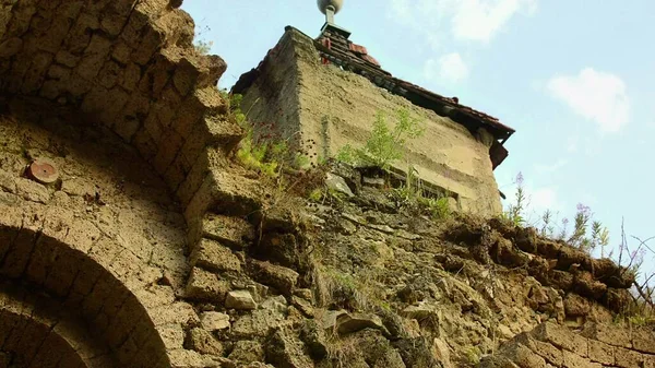 Vista Dalla Vecchia Chiesa Rovina — Foto Stock