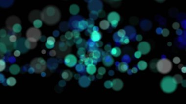 3D illüstrasyon - Işık Sızıntıları - Sihirli Bokeh