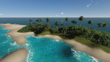 torus knot ile kırmızı top sunulan 3d yazılım