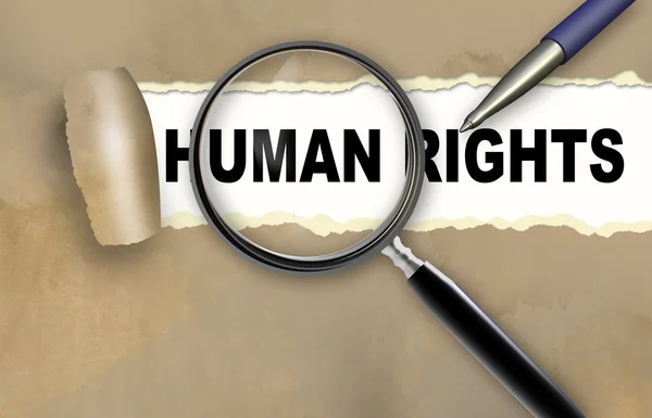 HUMAN RIGHTS — Stock Photo, Image