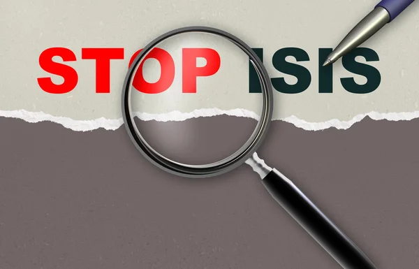 STOP ISIS — Stock Photo, Image