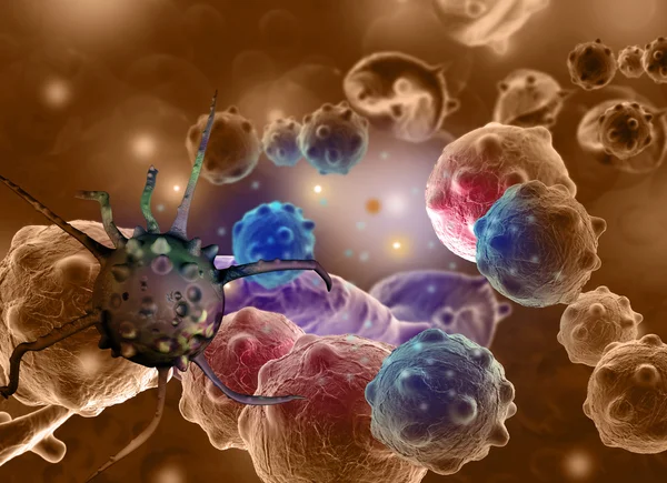 Cancer cell — Stock Photo, Image