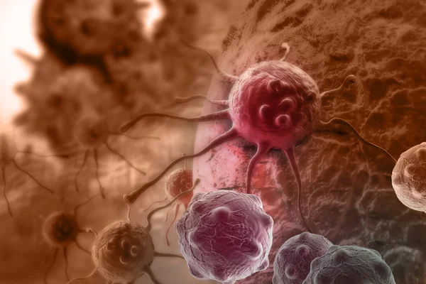 Rakovinné buňky — Stock fotografie
