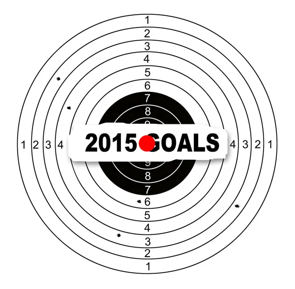Ziel für 2015 — Stockfoto