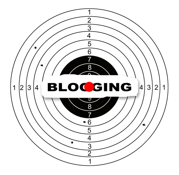 Blogging — Stock Photo, Image