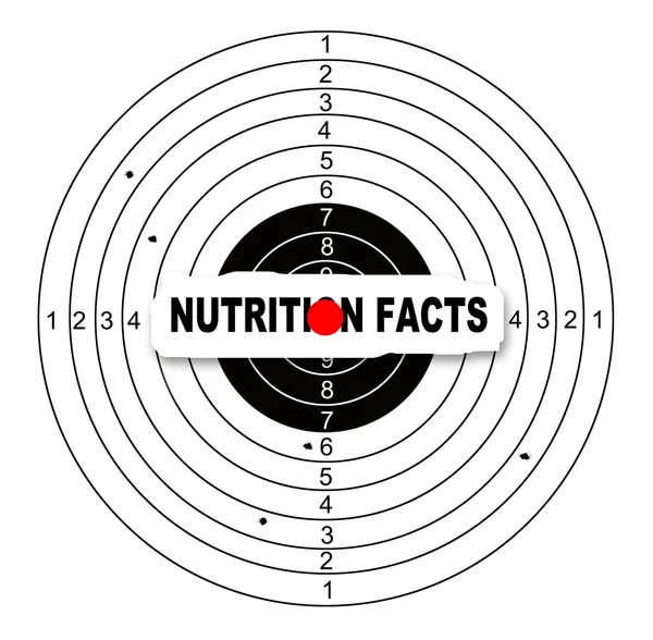 Datos nutricionales —  Fotos de Stock