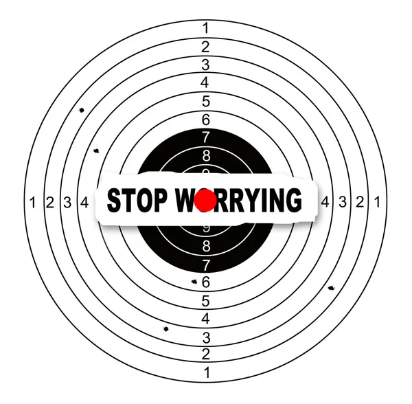 Stop worrying — Stock Photo, Image