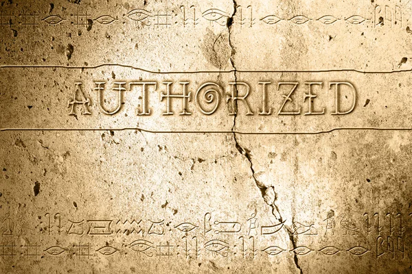 Authorized — Stock fotografie