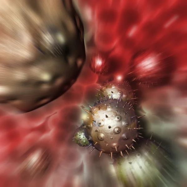 Cancer cell — Stock Photo, Image