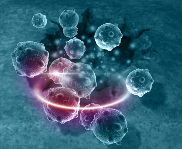 Καρκινικό κύτταρο — Φωτογραφία Αρχείου