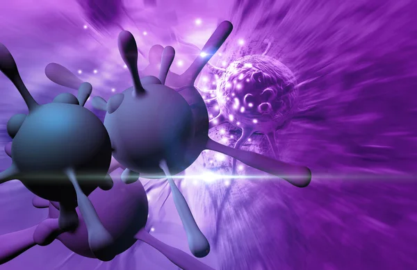 Cancer cell — Stock Photo, Image