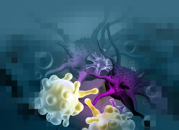 Cancer cell — Stock Photo, Image
