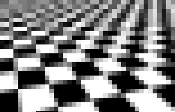 Musta-valkoinen ruudullinen taso — kuvapankkivalokuva