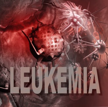 leukemia cells clipart