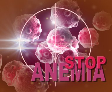 stop anemia clipart