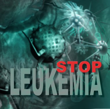 leukemia cells clipart