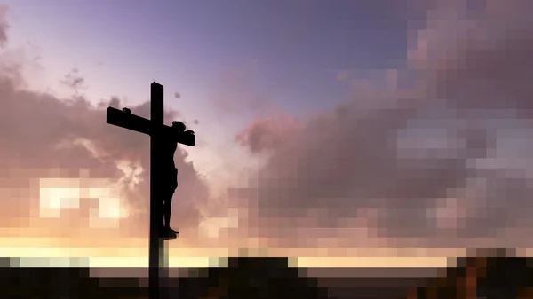 Jesús Crucifixión — Foto de Stock