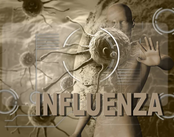 Influenza — Foto Stock