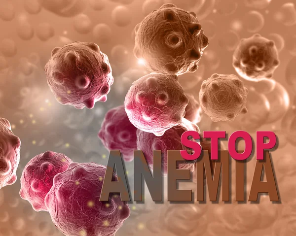 Fermare l'anemia — Foto Stock