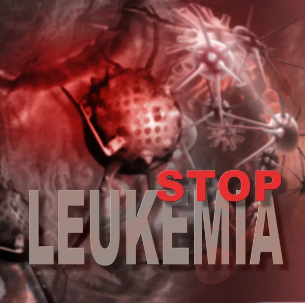 Leukemie cellen — Stockfoto