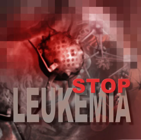 Leukemie cellen — Stockfoto