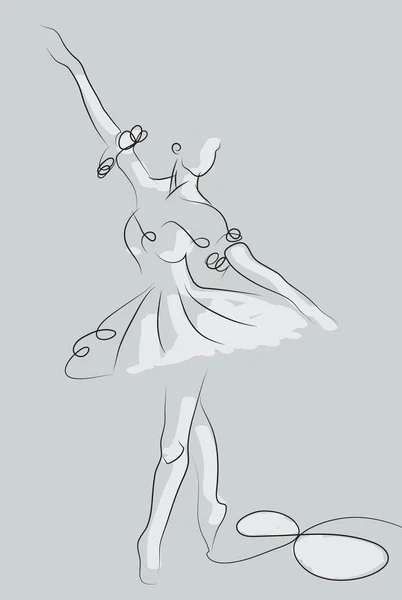 Ballerina — Stockfoto